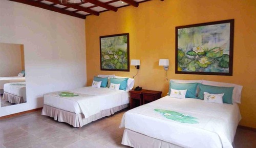 Habitación doble, 2 camas de matrimonio