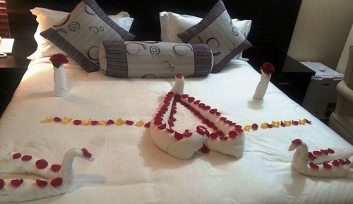 Habitación Deluxe doble de uso individual, 1 cama de matrimonio grande, balcón, vistas a la ciudad