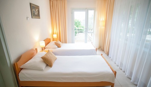 Family room with balcony