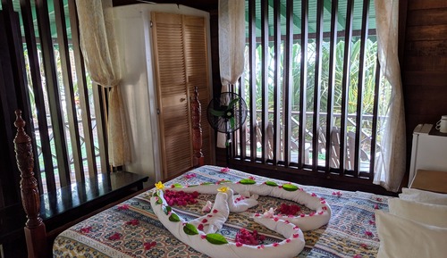 Cabaña básica, 1 cama de matrimonio