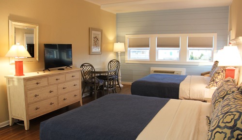 Habitación estándar, 2 camas de matrimonio (No elevator)