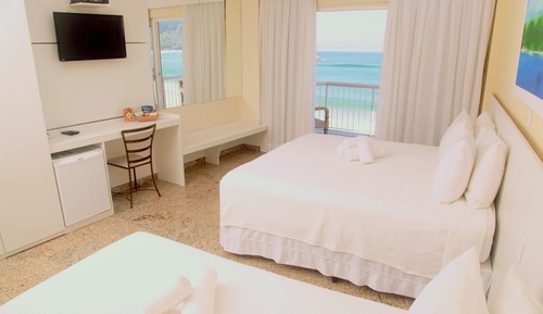 Habitación estándar, balcón, vistas a la playa