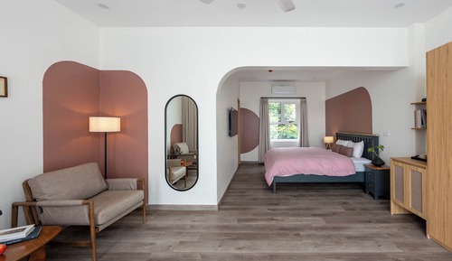 Deluxe Double Room, Balcony, City View