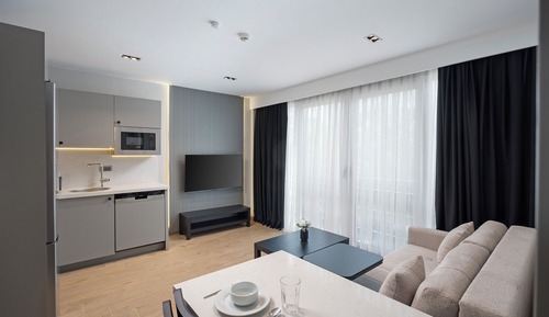 Apartamento Deluxe, no fumadores, cocina