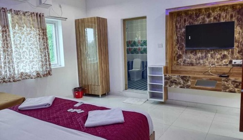 Habitación Deluxe doble, vistas al jardín