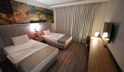 Habitación junior con 1 cama doble o 2 individuales