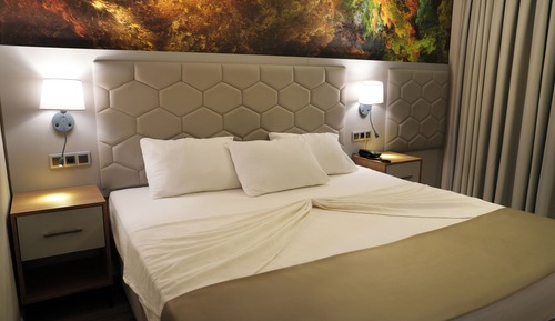 Habitación estándar con 1 cama doble o 2 individuales, vistas al jardín