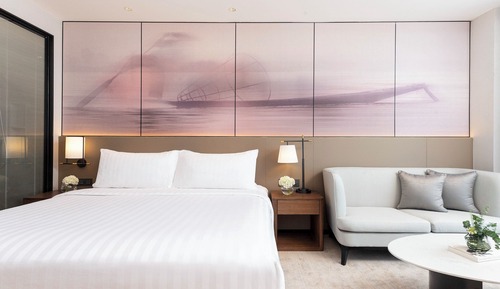 Habitación Deluxe, 1 cama de matrimonio grande, vistas a la ciudad