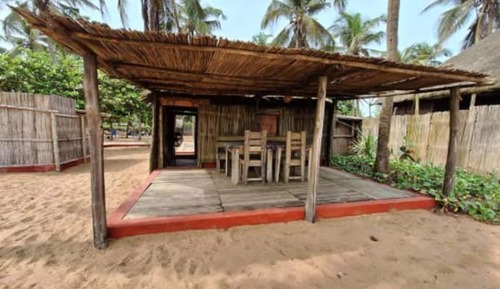 Bungalow, vistas al mar