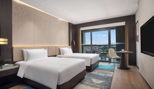 Habitación Deluxe, 2 camas dobles, fumadores