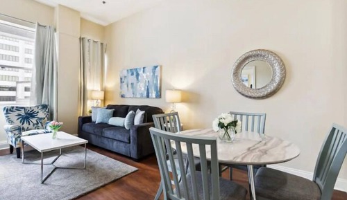Apartamento Grand, 1 cama de matrimonio grande con sofá cama, vistas a la ciudad