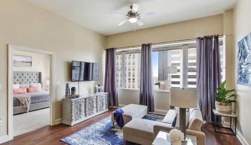 Apartamento Elite, 1 cama de matrimonio grande con sofá cama, vistas a la ciudad