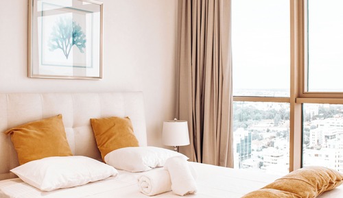 Apartamento, balcón, vistas a la ciudad