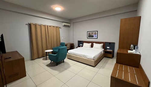 Habitación Deluxe doble, balcón, vistas al jardín