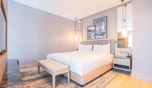 Suite ejecutiva, vistas a la ciudad