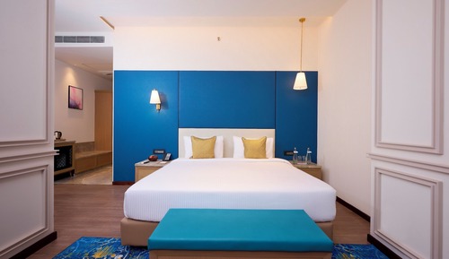 Suite junior, 1 cama doble, vistas a la ciudad