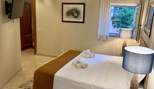 Apartamento, vistas a la piscina