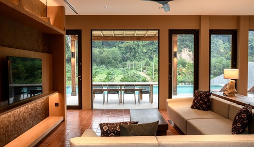 Villa de lujo, 3 habitaciones, piscina privada, vistas a la montaña