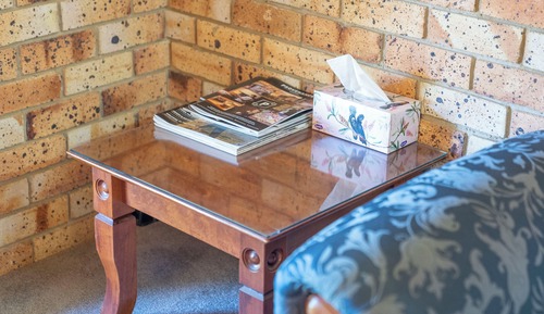 Estudio clásico, vistas al viñedo