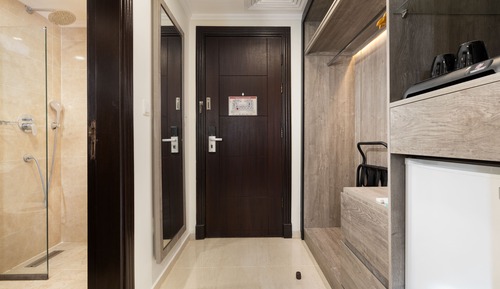 Habitación cuádruple, vistas a la ciudad