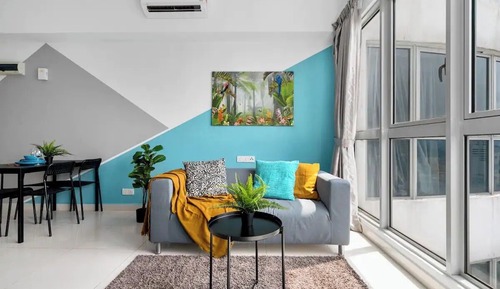 Apartamento estándar, 1 habitación, vistas a la ciudad