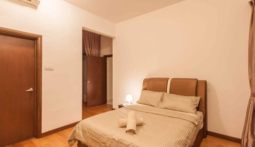 Apartamento estándar, 2 habitaciones, balcón, vistas a la ciudad