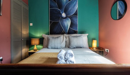 Casa, vistas a la ciudad