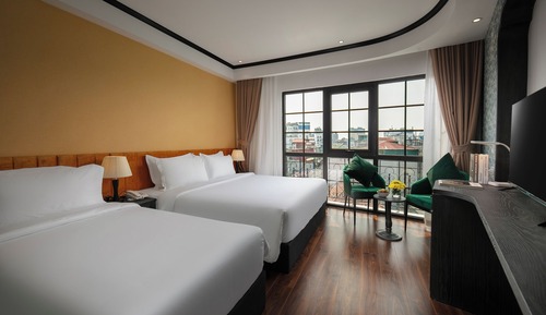 Habitación cuádruple Deluxe