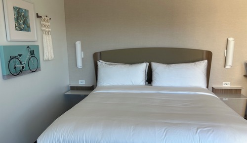 Estudio, 1 cama de matrimonio grande con sofá cama