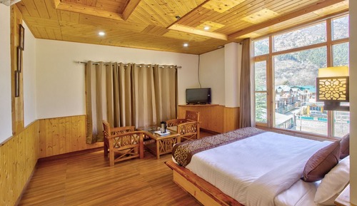 Habitación Deluxe doble, vistas a la montaña