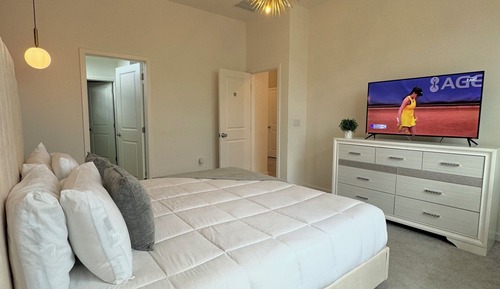 Habitación familiar doble, 1 cama de matrimonio grande, no fumadores, baño privado