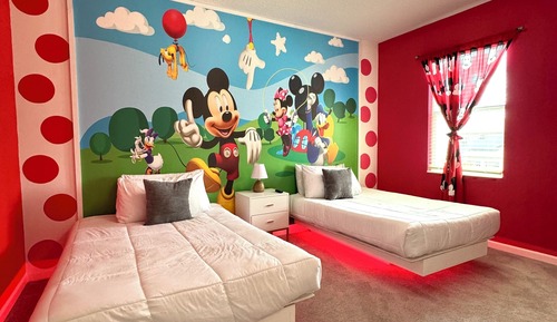 Habitación de diseño doble, 2 camas dobles, no fumadores, baño privado