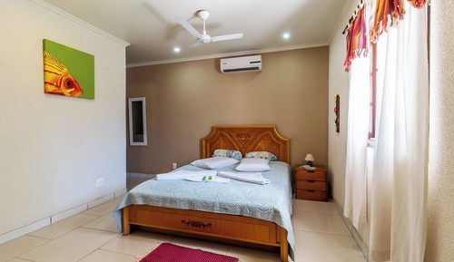 Habitación Confort doble, lanai, vistas al jardín