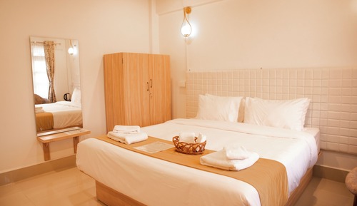 Habitación Deluxe doble, balcón, vistas a la ciudad