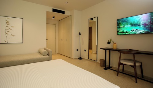 Habitación doble superior, balcón, vistas al mar