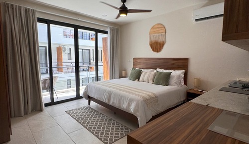 Estudio Deluxe, balcón