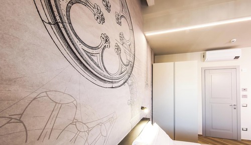 Habitación de diseño doble, balcón