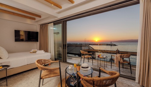 Suite junior, vistas al mar
