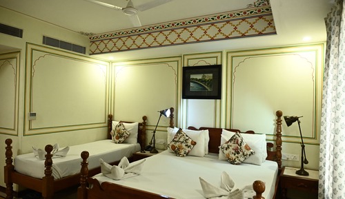 Suite familiar, vistas al jardín