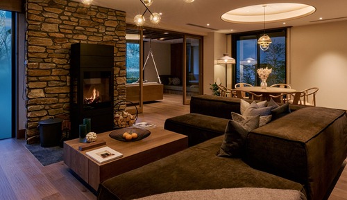 Villa de lujo, vistas al jardín