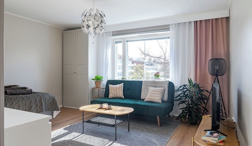 Estudio superior, vistas a la ciudad