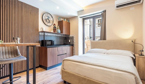 Estudio Deluxe, vistas a la ciudad