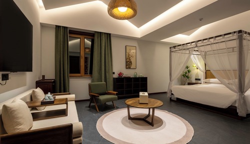 Habitación romántica, lanai, vistas al patio