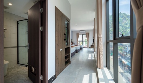 Habitación triple Deluxe, vistas a la ciudad