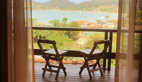 Habitación quíntuple, vista al mar