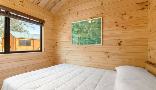 Cabaña Deluxe, 2 habitaciones, cocina básica