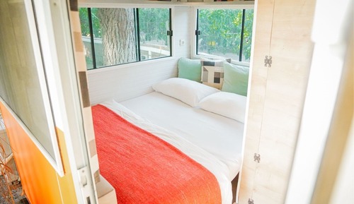 Casa móvil Grand, vistas al jardín