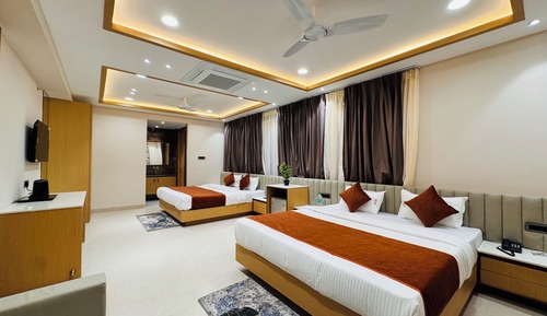 Habitación cuádruple Deluxe