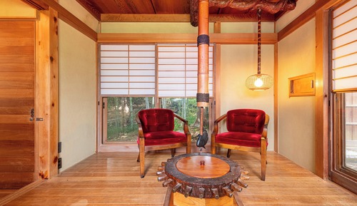 Habitación básica doble, patio, vistas al jardín