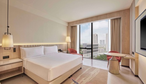 Habitación, 1 cama de matrimonio grande, balcón